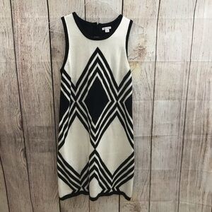 Black and White‎ Sweater Dress  Xhilaration (L)